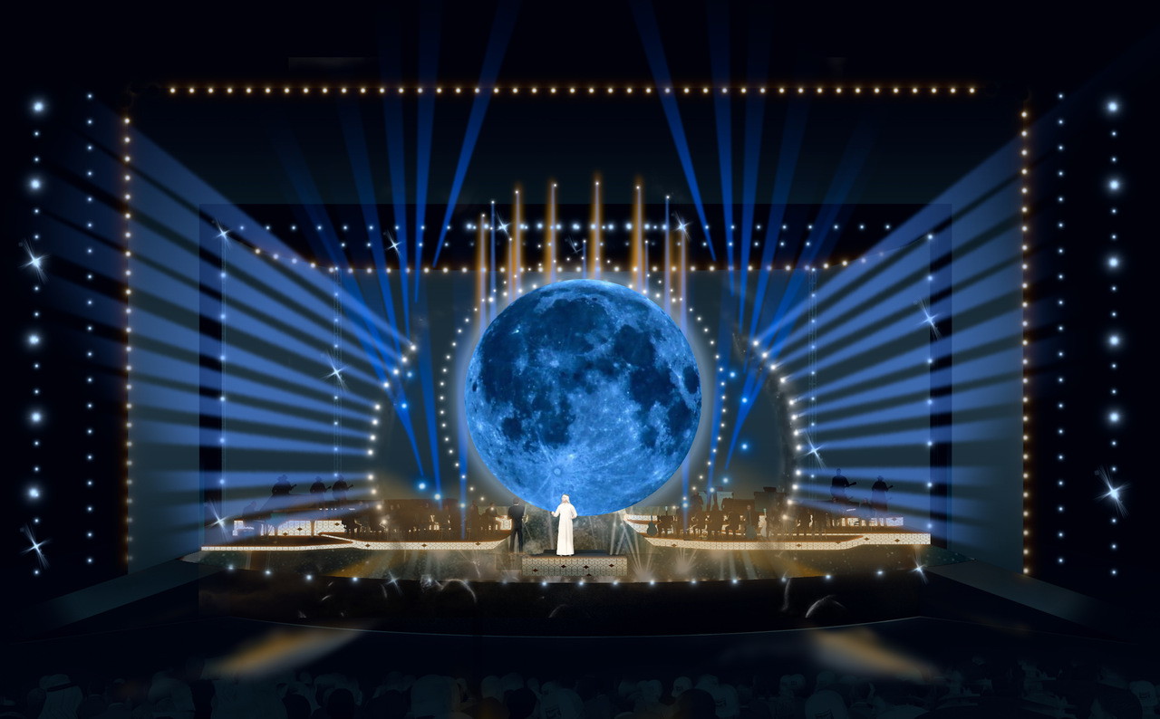 MA Concert Front View Blue Warm Hues_